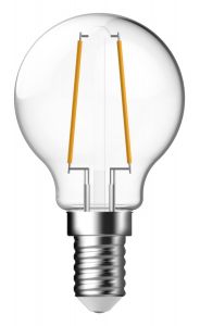 LED Filament Mini Globe E14 2,1W = 25W